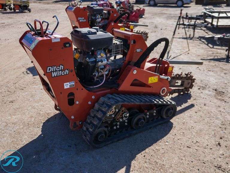 2020  Ditch Witch  C16X  Walk Behind Crawler Trencher - Roller Auctions