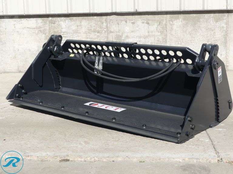 New JCT Hydraulic 4-In-1 Bucket To Fit Skid Steer Loader, 84" - Roller Auctions