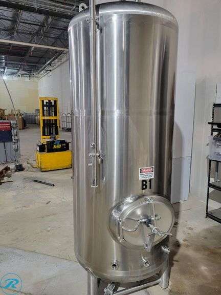 Practical Fusion 310 Gallon / 10 BBL Brite Tank, USA-Made, Certified ...