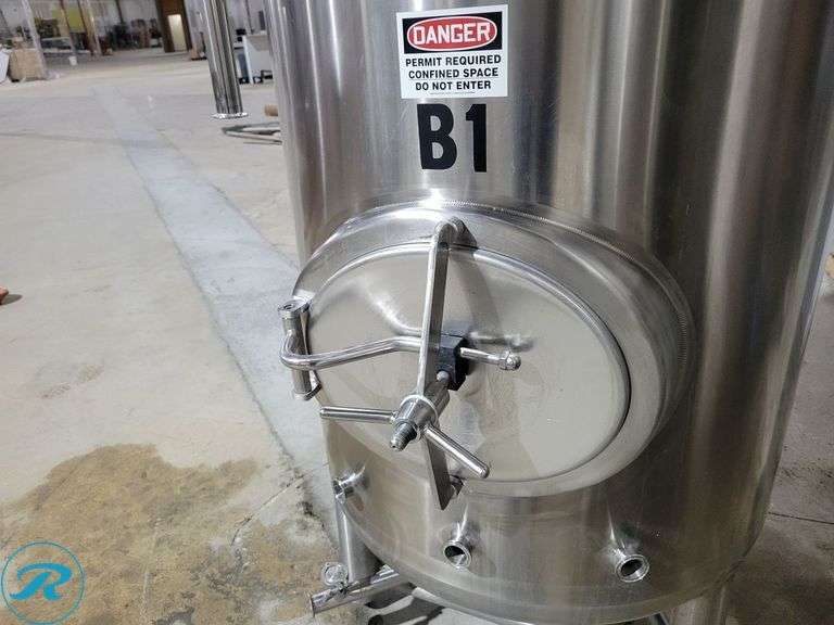 Practical Fusion 310 Gallon / 10 BBL Brite Tank, USA-Made, Certified ...