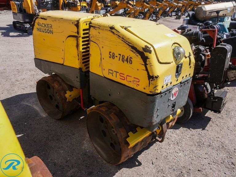2012 Wacker RTSC2 Walk-Behind Trench Compactor - Roller Auctions