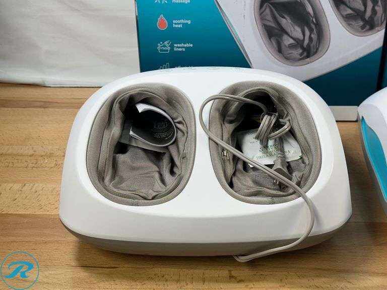 (3)Homedics Shiatsu + Air 4.0 Foot Massager with Heat - Used;(1)Doesn't heat up well - Roller Auctions