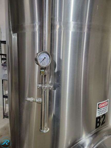 Practical Fusion 310 Gallon / 10 BBL Brite Tank, USA-Made, Certified ...