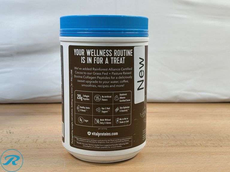 (11)Oats Overnight High Protein Oatmeal Shake- New; (30)Zipfizz Energy Drink Mix, Electrolyte Hydration Powder- New; Vital Protein Collagen Peptides,Chocolate- New - Roller Auctions