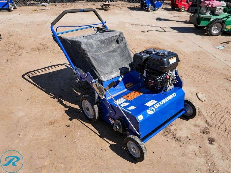 2021 Bluebird PR2245FA 22" Power Rake With Bag - Roller Auctions