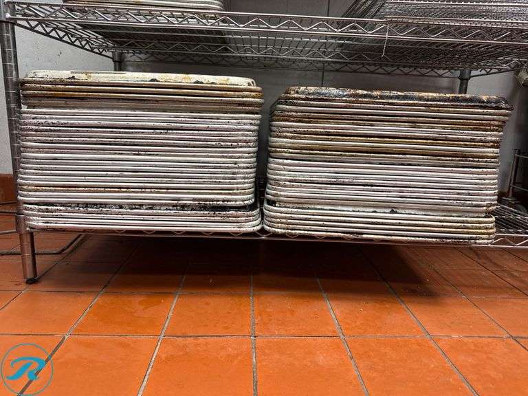 Aluminum Full Size Sheet Pans - Roller Auctions