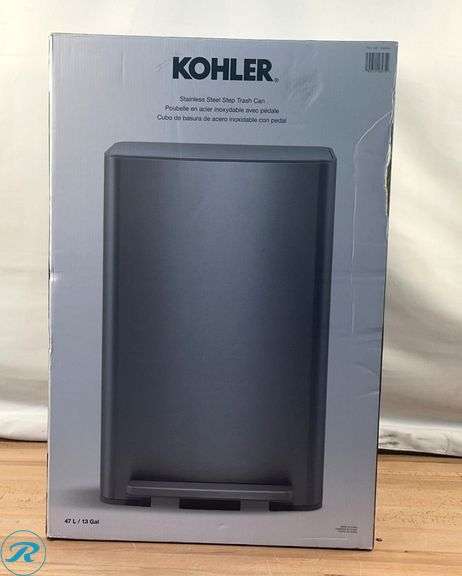 Kohler 47L Step Trash Can - New - Roller Auctions