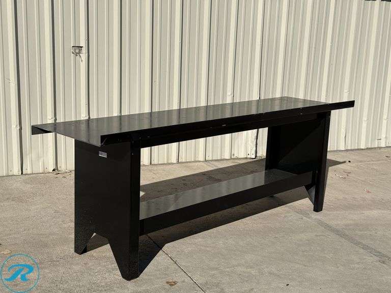 New Kit Containers Metal Work Bench, 90" x 28" - Roller Auctions
