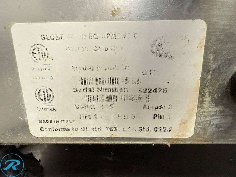 Globe Deli Slicer, Electric - Roller Auctions