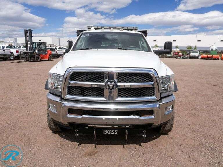 2013 Ram 4500 HD 4WD Crew Cab Landscape Dump Truck - Roller Auctions