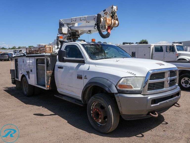 2011 Ram 5500 Heavy Duty 4WD Bucket Truck - Roller Auctions