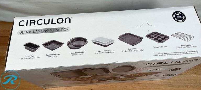Circulon 10-Piece Non-Stick Bakeware Set - New - Roller Auctions