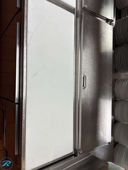 Continental CPA93 Refrigerated Prep Table, Stainless Steel, 93″ - Roller Auctions