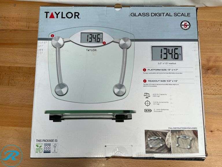 (2) Taylor Step Scales - New - Roller Auctions