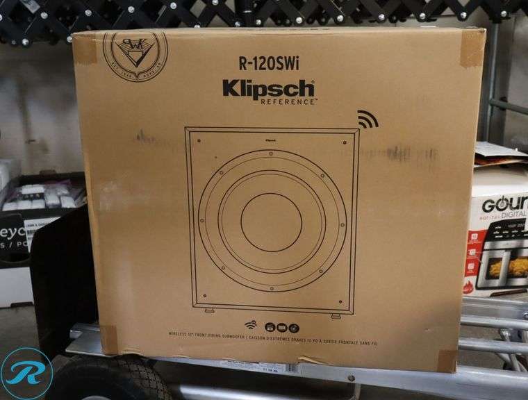 Klipsch R-120SWi 230W 12" Wireless Subwoofer with Digital Amplifier - Like New - Roller Auctions