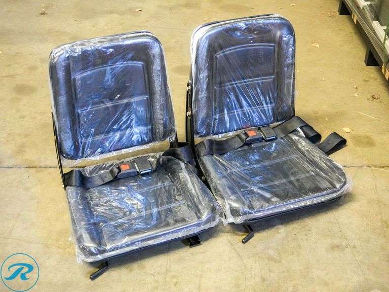 (2) New Replacement Equipment Seats