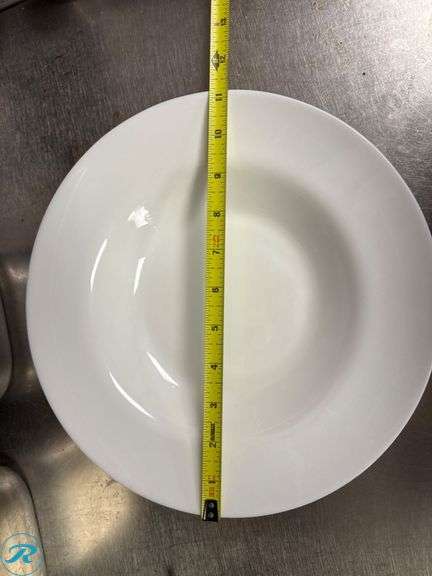 Approximately (125) 11” White Wide Rim Bowls - Roller Auctions