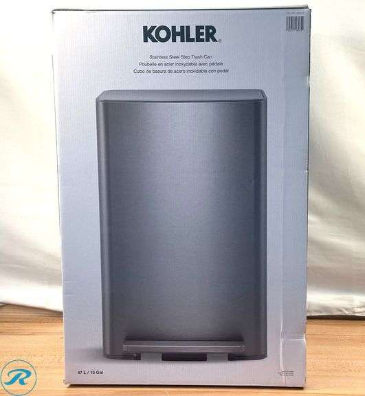 Kohler 47L Step Trash Can - Like New - Roller Auctions