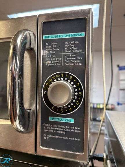 Sharp 1000W R-21LC Commercial Microwave Oven - Roller Auctions