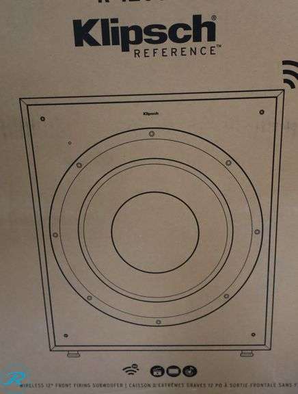 Klipsch R-120SWi 230W 12" Wireless Subwoofer with Digital Amplifier - Like New - Roller Auctions
