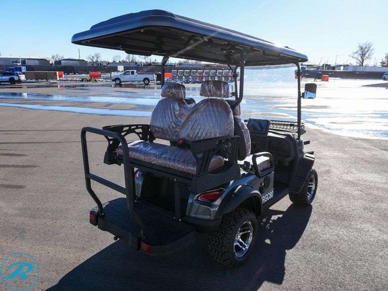 New 2025 SD Lanch SDLGC80 4-Seat Golf Cart - Roller Auctions