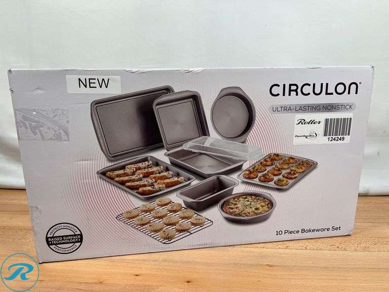 Circulon 10-Piece Non-Stick Bakeware Set - New - Roller Auctions