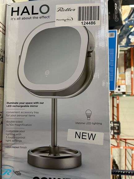 Conair LED Double-Sided 1x/10x Vanity Mirror - New - Roller Auctions