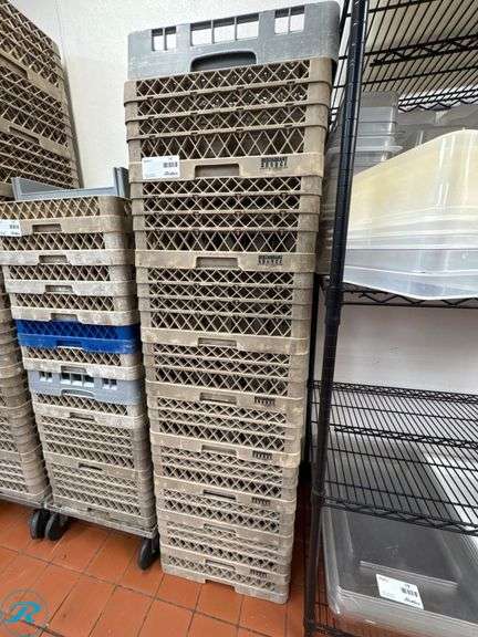 (10) Cambro Dishwashing Racks - Roller Auctions
