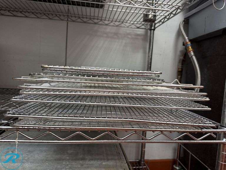 (9) Stainless Steel Wire Cooling Racks - Roller Auctions