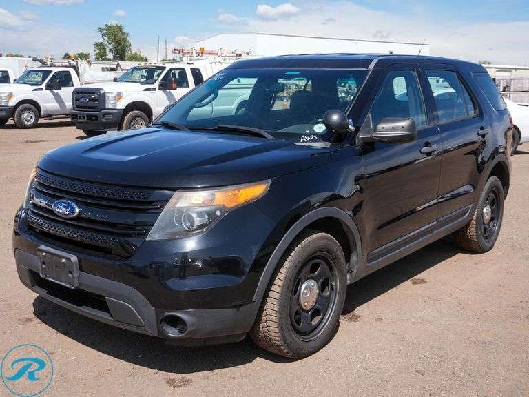 2014 Ford Explorer AWD Police Interceptor SUV - Roller Auctions