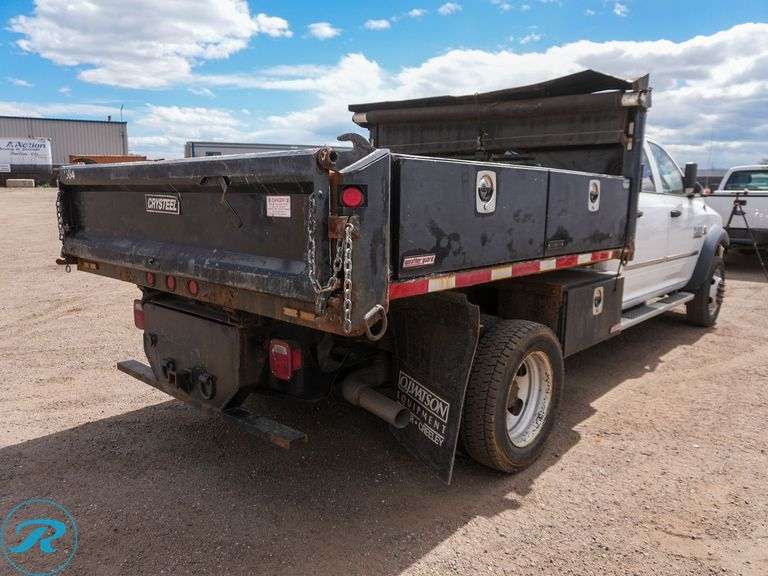 2013 Ram 4500 HD 4WD Crew Cab Landscape Dump Truck - Roller Auctions