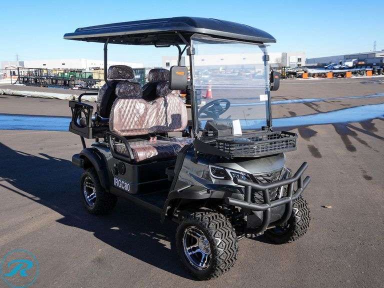 New 2025 SD Lanch SDLGC80 4-Seat Golf Cart - Roller Auctions