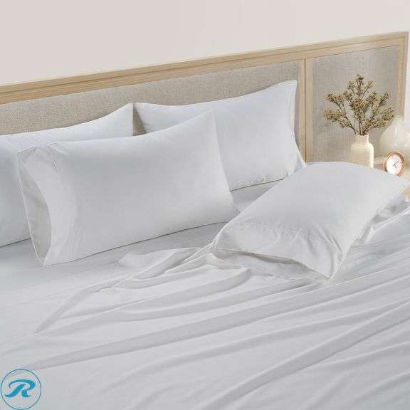 Hotel Signature 800 Thread Count Cotton 6-piece Sheet Set - New - Roller Auctions