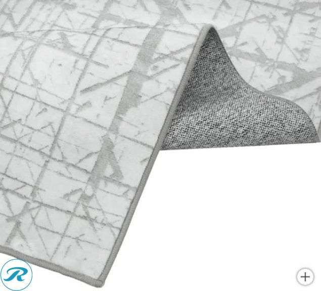 Wyatt & Ash Washable Indoor Area Rug, Aria 7'10" x 10" - New - Roller Auctions