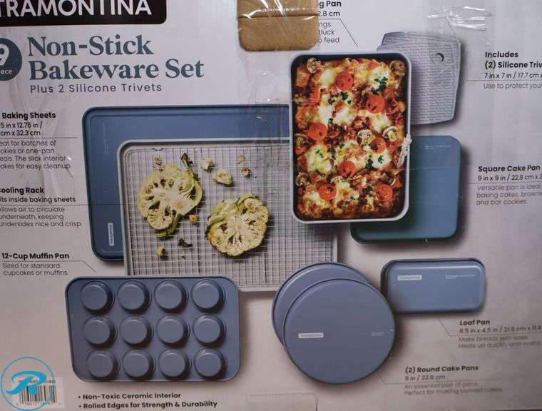 Tramontina 11-piece Ceramic Bakeware Set - New - Roller Auctions