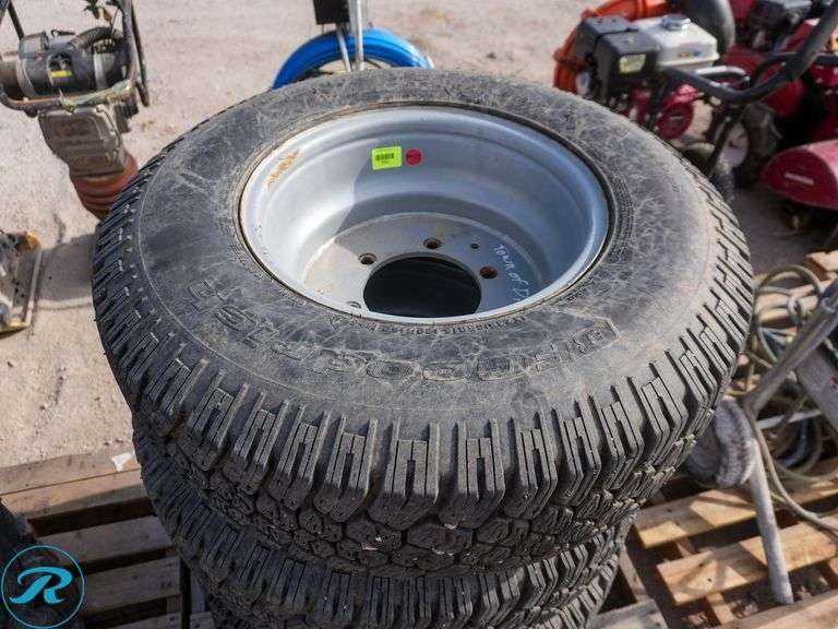 (4) 2010 BF Goodrich Commercial T/A LT235/85R16 Studded Tires W/Wheels ...