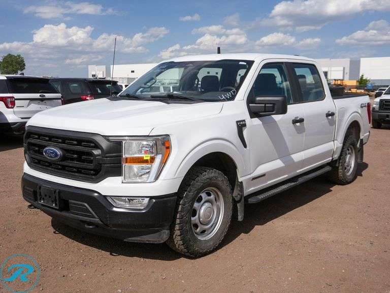2021  Ford  F150  XL Hybrid  4WD Crew Cab  Pickup - Roller Auctions