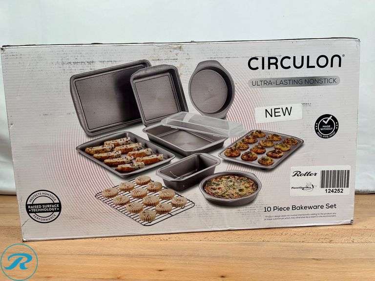 Circulon 10-Piece Non-Stick Bakeware Set - New - Roller Auctions