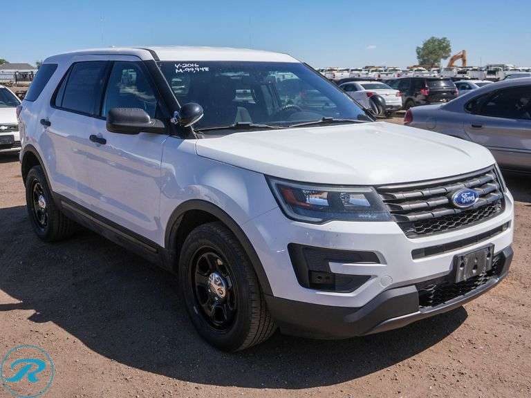 2016 Ford Explorer AWD Police Interceptor SUV - Roller Auctions