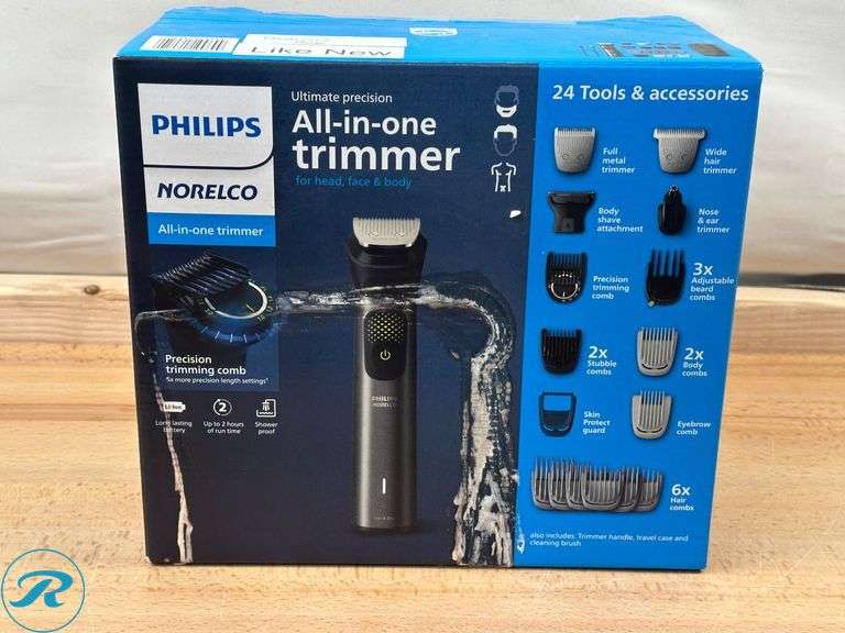 Philips Norelco Multigroom - Ultimate Precision All-in-one Trimmer - Like New -Damaged Box - Roller Auctions