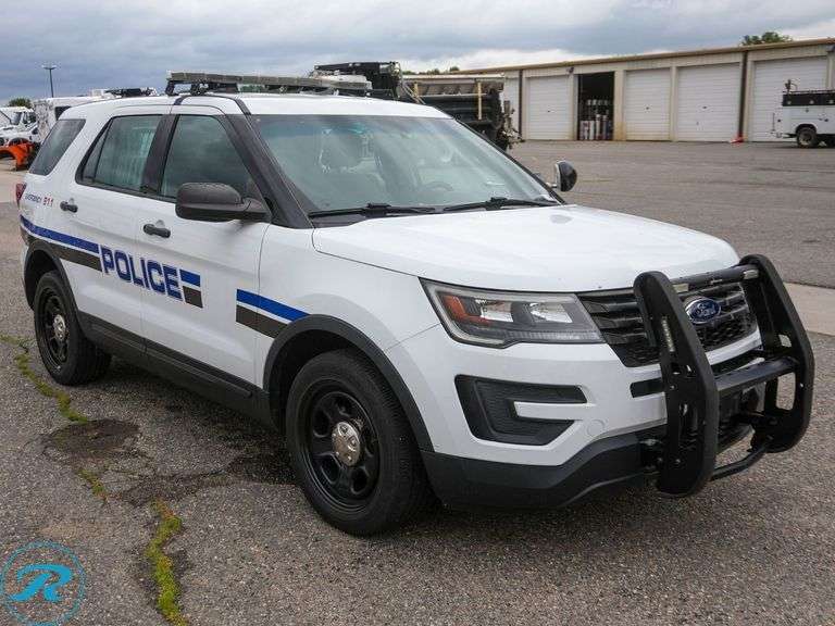 2018  Ford  Explorer   AWD  Police Interceptor SUV - Roller Auctions