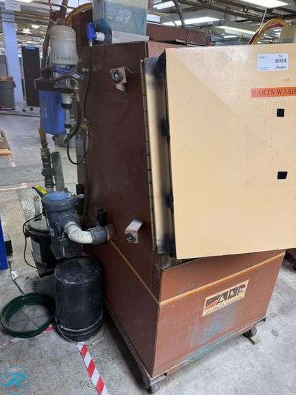 ADF 710T Industrial Parts Washer, 230V 3-Phase - Roller Auctions