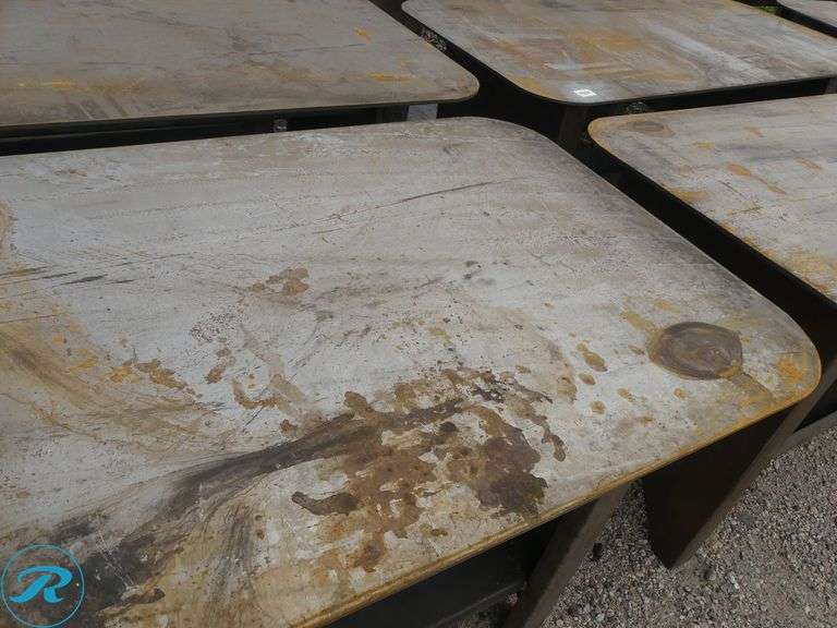 New Kit Containers Steel Welding Table, 57" x 30" - Roller Auctions