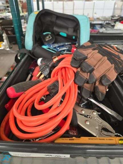 Hand Tools, Electrical Cables, and Accessories in Plastic Trays - Roller Auctions