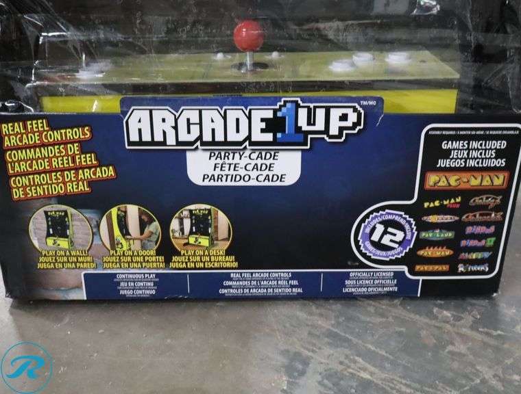 Arcade1Up PAC-MAN Partycade 12 Games in 1 - Like New - Roller Auctions
