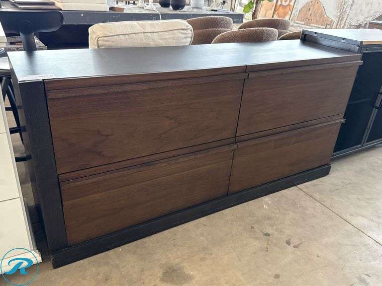Coaster Wooden Dresser with Drawers, 18 in x 64 in
