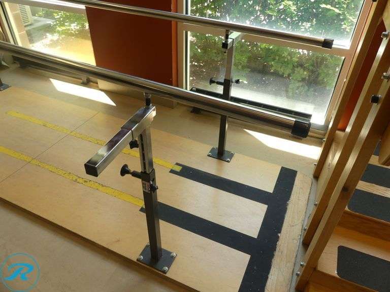 Physical Rehabilitation Parallel Bars, 120" x 38" - Roller Auctions