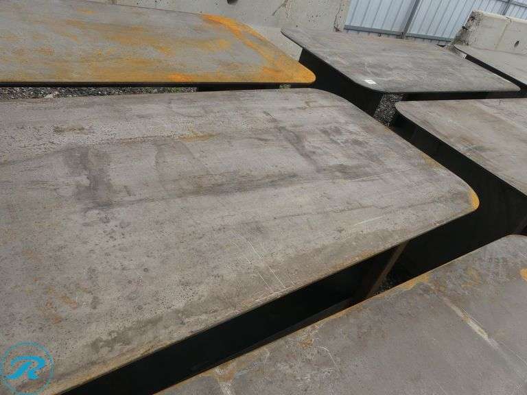 New Kit Containers Steel Welding Table, 57" x 30" - Roller Auctions