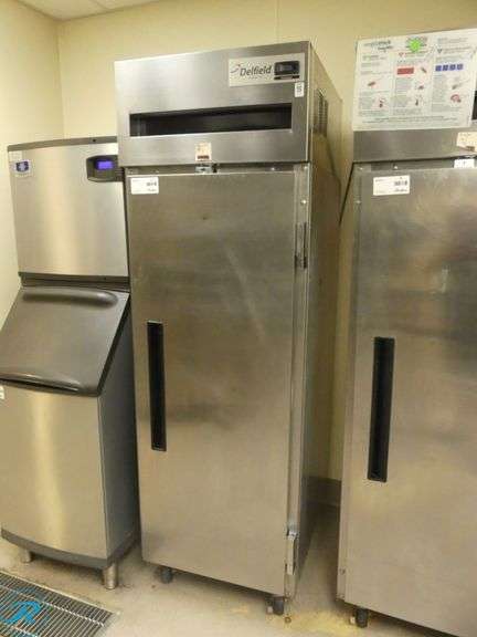 Delfield 6000XL Single Door Reach-In Freezer on Casters