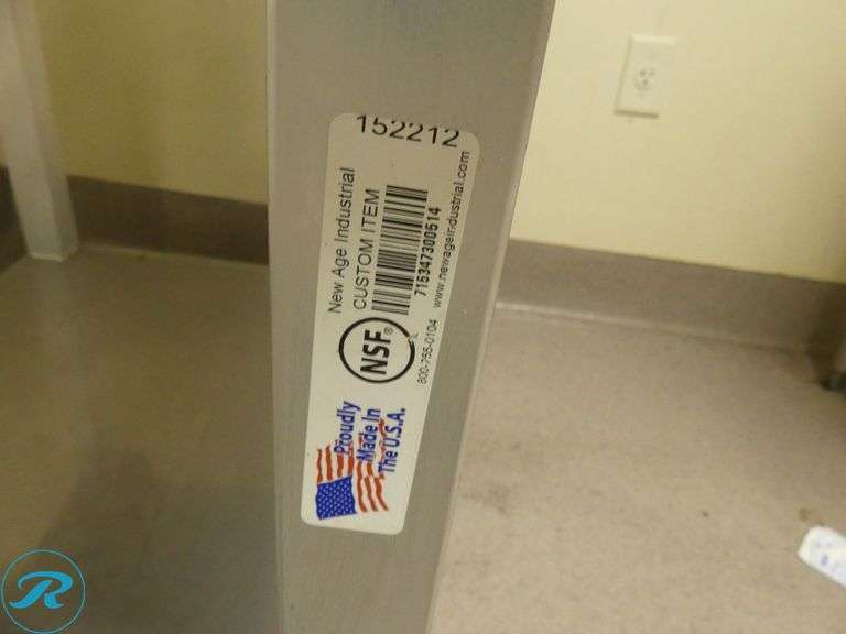 New Age Equipment Stand on Casters, 23" x 29" - Roller Auctions